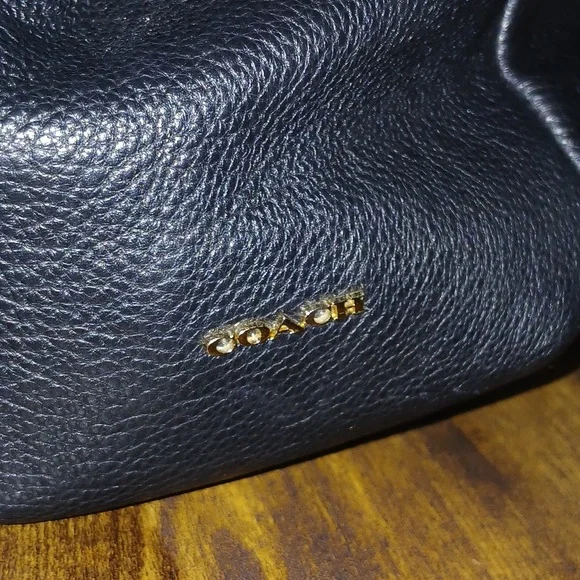Coach Black Leather Women's Bag - Picture 2 of 16